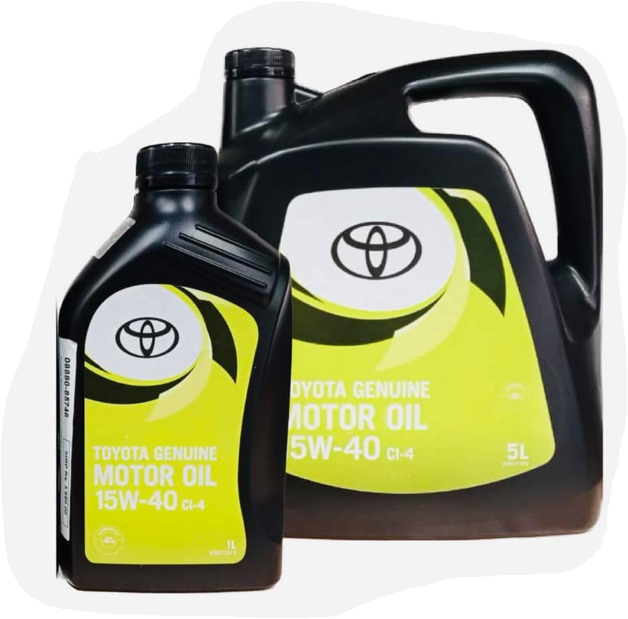 TOYOTA ENGINE OIL 15W40 6LITRE (DIESEL)