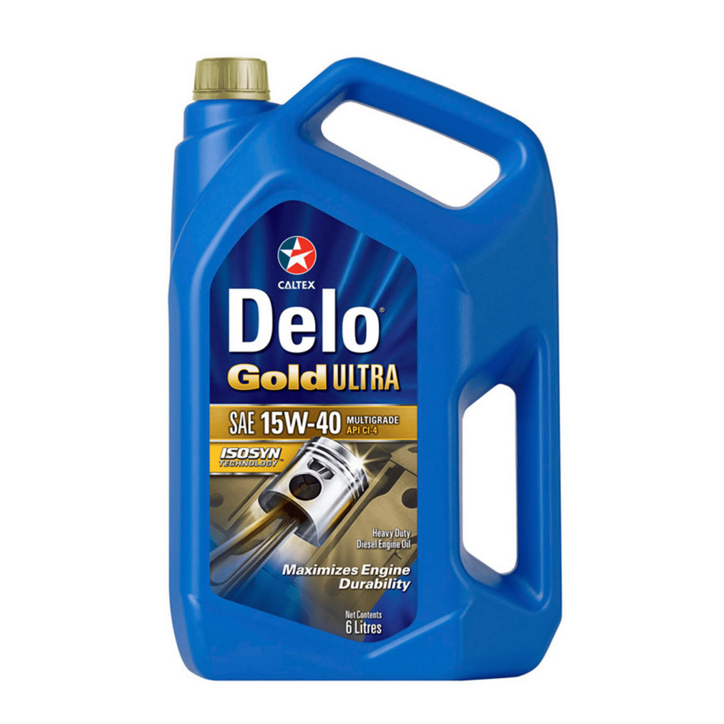 CALTEX DELO GOLD ULTRA 15W-40 – 6L (DIESEL)