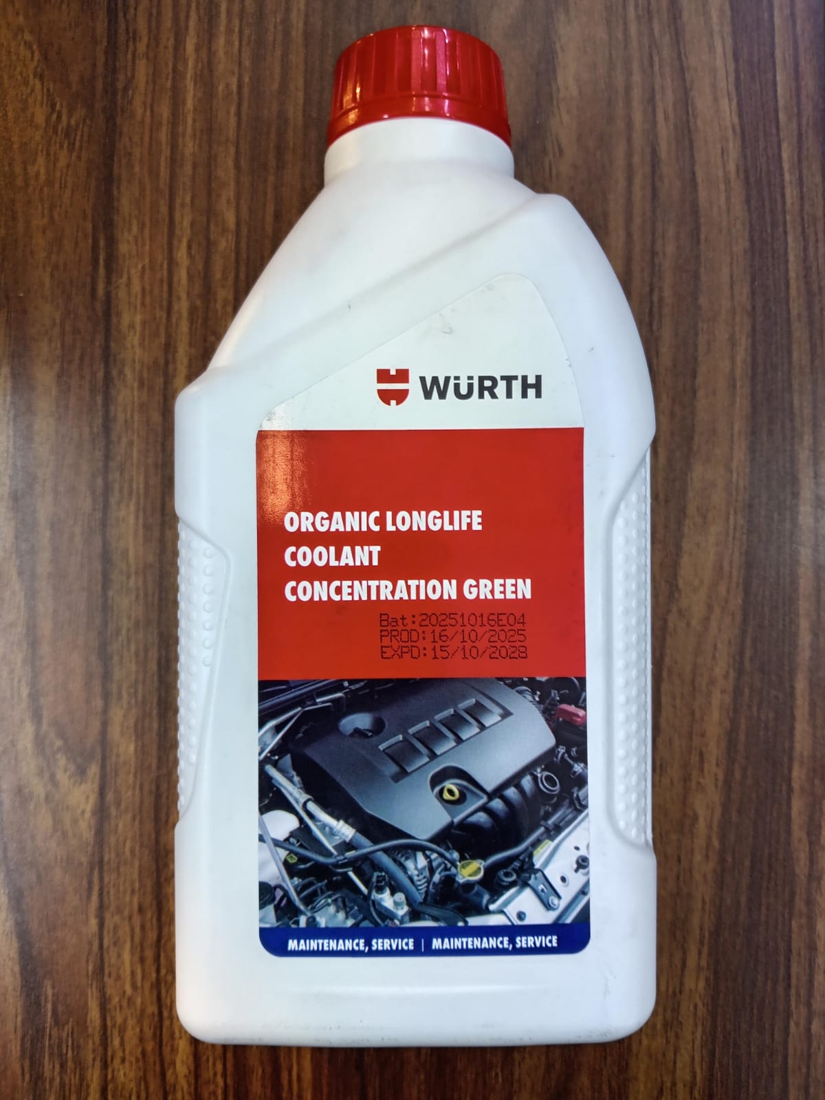 WURTH-COOLENT 1L (GREEN)