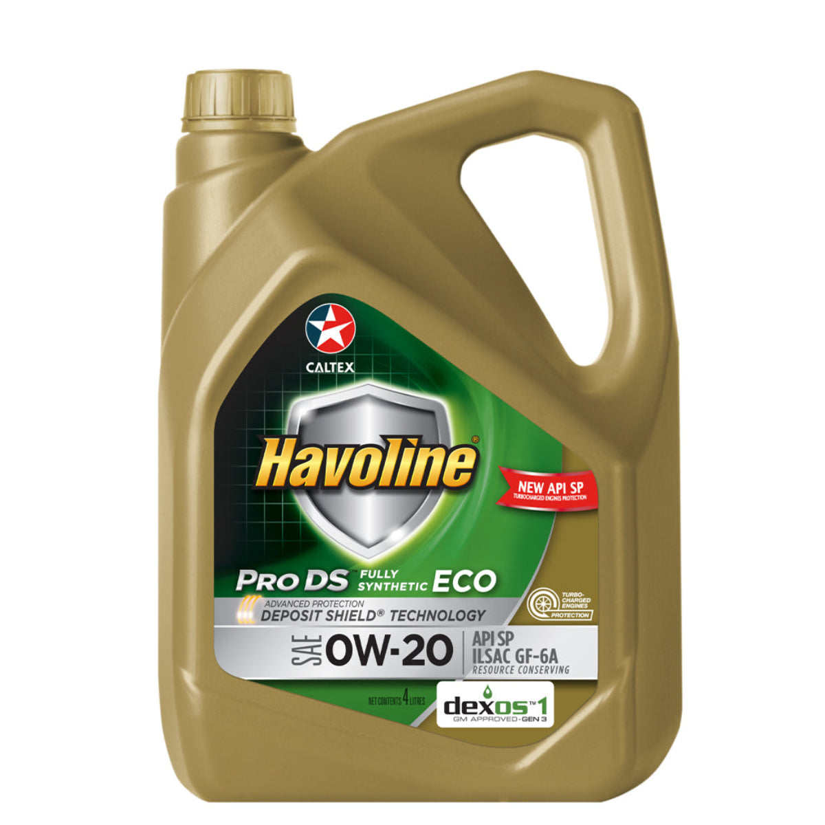 HAVOLINE SAE 0W-20 ENGINE OIL - 4L (FULLY SYNTHETIC - PETROL)