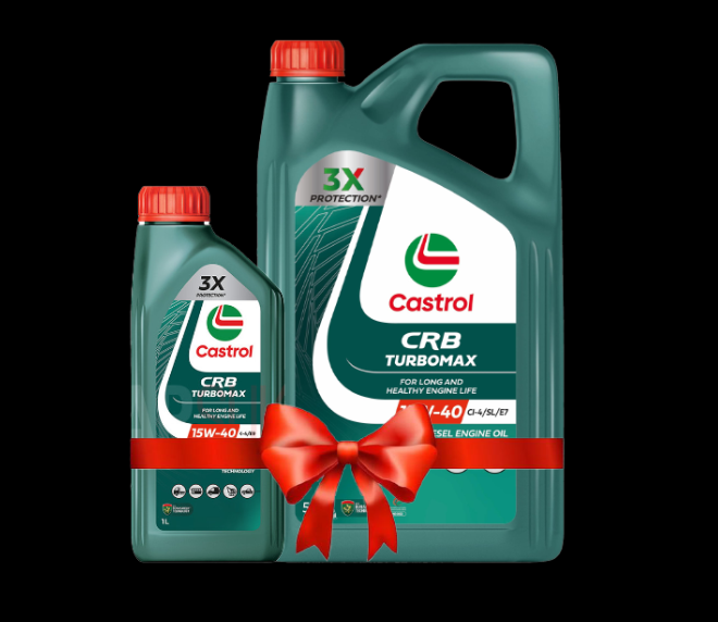 CASTROL 15W40 ENGINE OIL 6 LITRE (DIESEL)