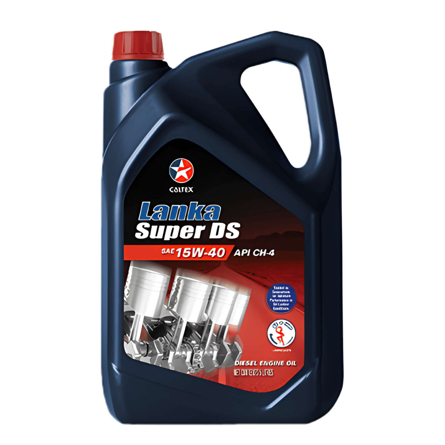 CALTEX LANKA SUPER DS SAE 15W 40 - 6L (DIESEL)