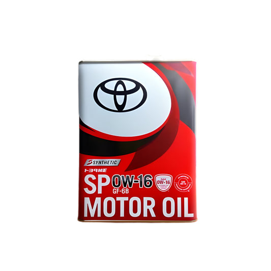 TOYOTA 0W16 ENGINE OIL 4 LITRE (PETROL)