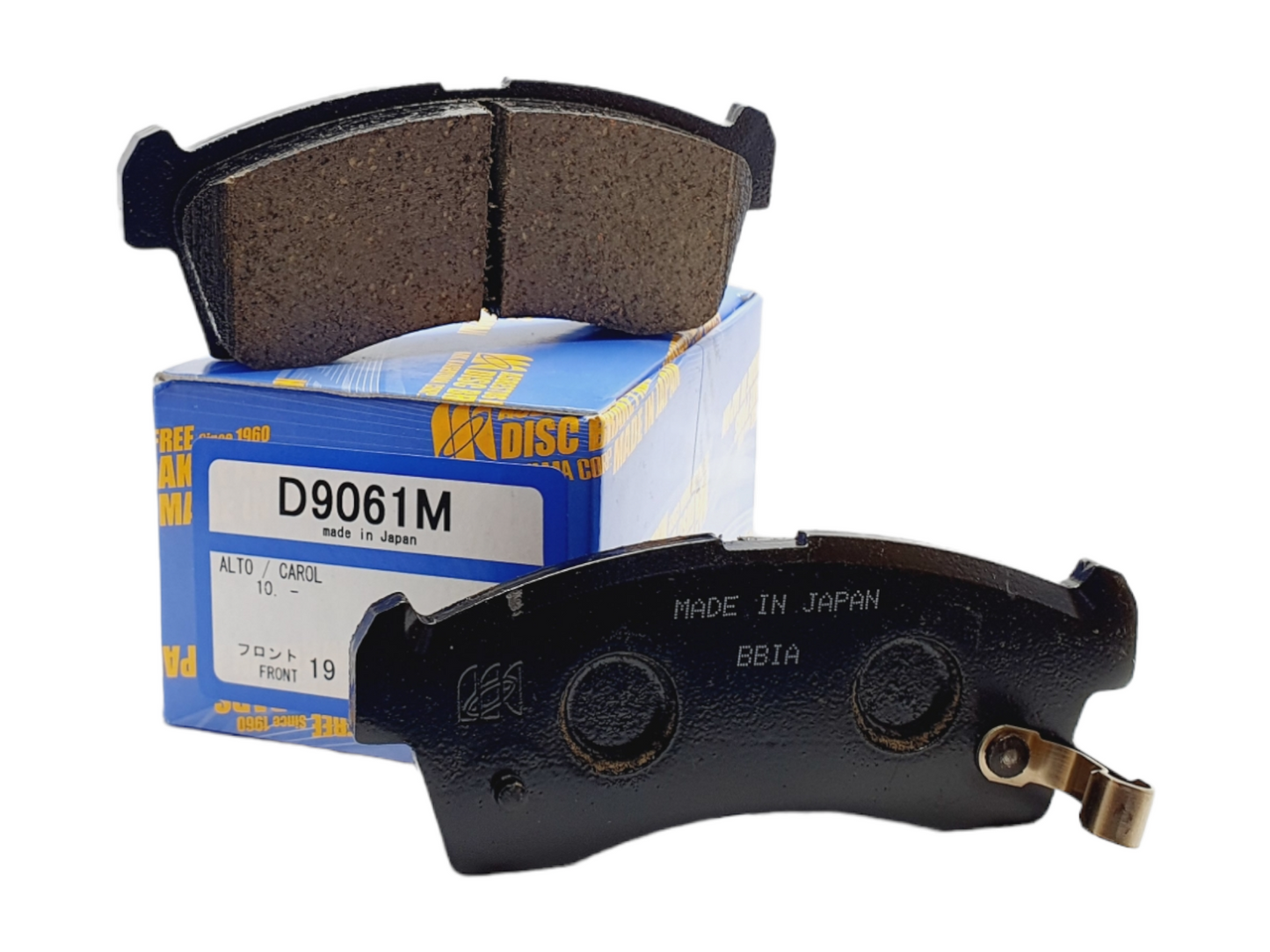 MK-Japan Brake Pads (Front) - SUZUKI WAGONR MH 44S, ALTO